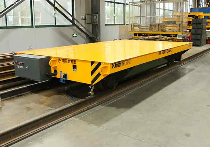 冶金行業(yè)的無軌電動平車工作原理